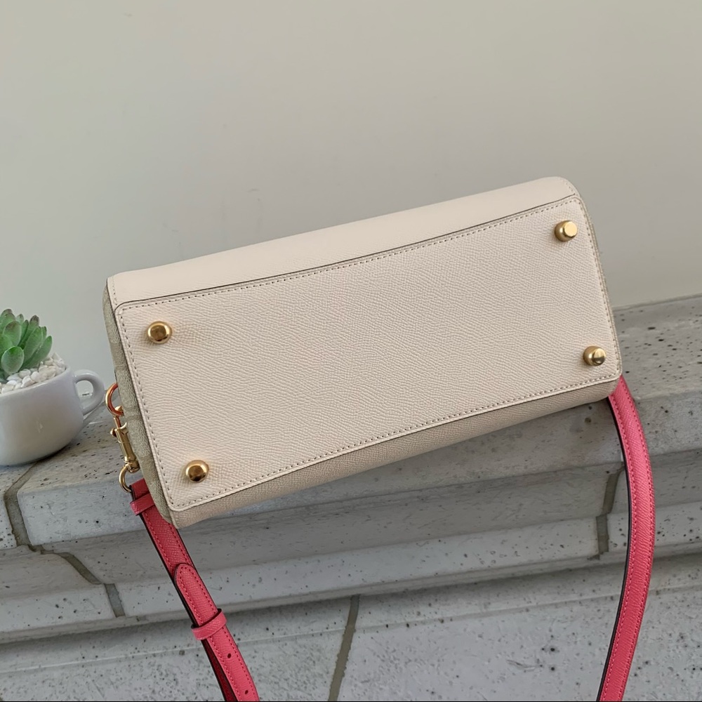 NWT Coach Rowan Satchel in Colorblock Signature 🎀 - Picture 12 of 13